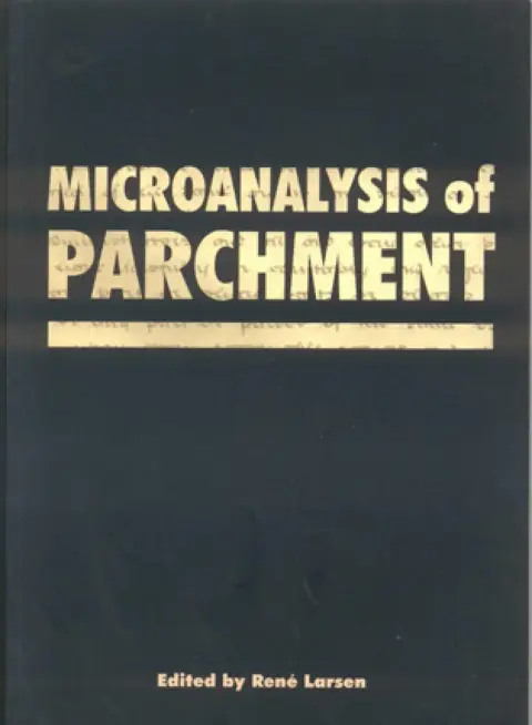 Cover of Microanalysis of Parchment
