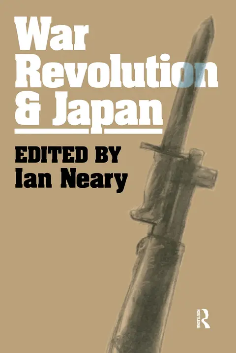 Cover of War Revolution & Japan