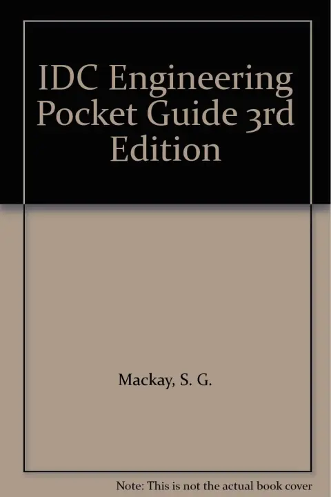 Cover of IDC Engineering Pocket Guide 3rd Edition