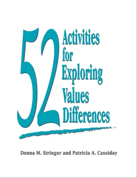 Cover of 52 Activities for Exploring Values Differences