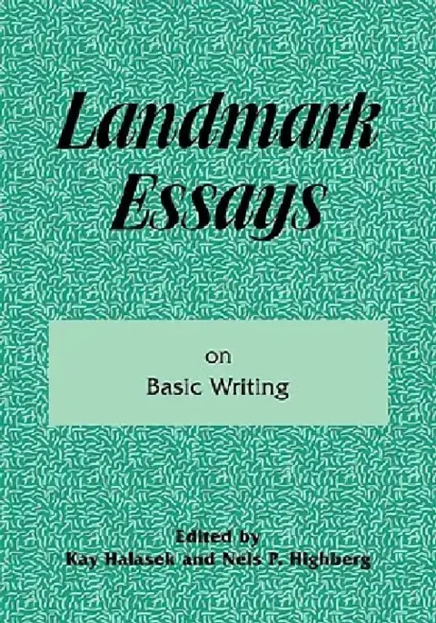 Cover of Landmark Essays on Basic Writing
