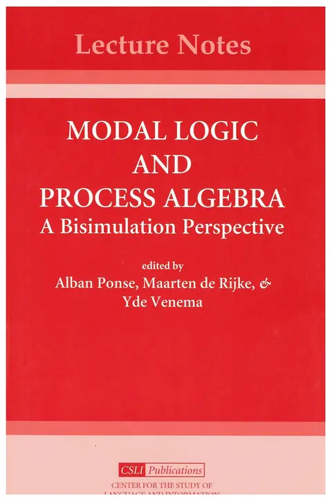 Cover of Modal Logic and Process Algebra