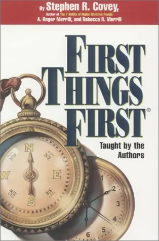 Cover of First Things First