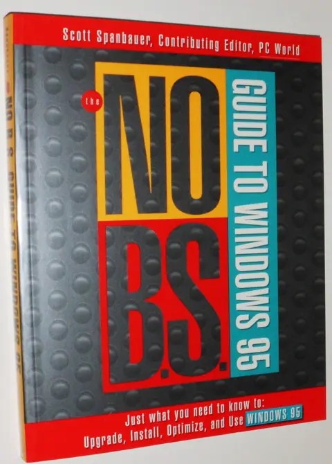 Cover of The No B.S. Guide to Windows 95
