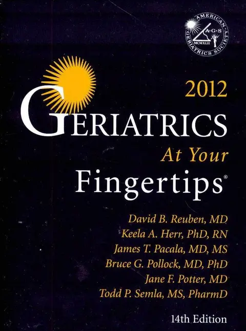 Cover of Geriatrics at Your Fingertips 2012
