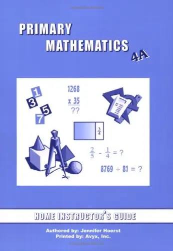 Cover of Singapore Primary Math 4A Home Instructor's Guide