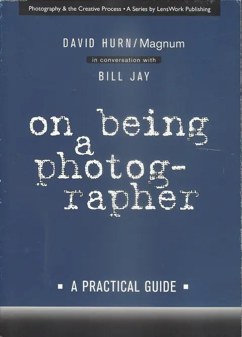 Cover of On Being a Photographer