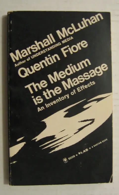 Cover of The Medium is the Massage