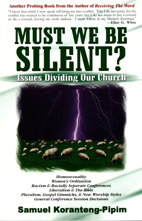 Cover of Must we be silent