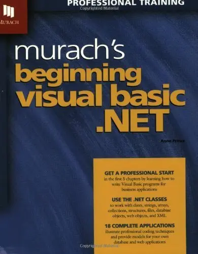 Cover of Murach's Beginning Visual Basic.NET