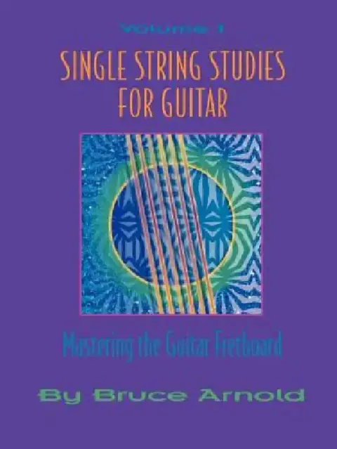 Cover of Single String Studies for Guitar Volume One