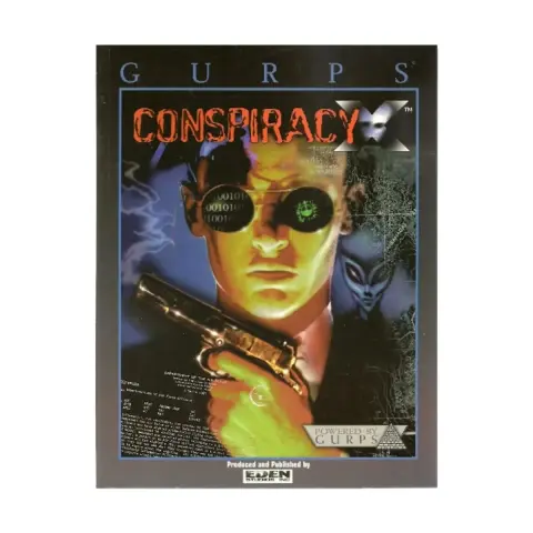 Cover of Gurps Conspiracy X