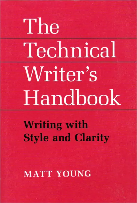 Cover of The Technical Writer's Handbook