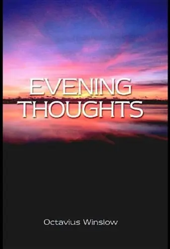 Cover of Evening Thoughts
