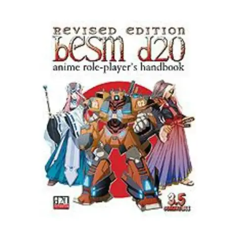 Cover of BESM D20 Revised Edition Core Role-Playing Game