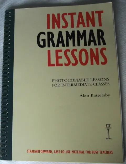 Cover of Instant Grammar Lessons