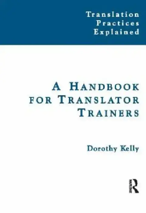 Cover of A Handbook for Translator Trainers