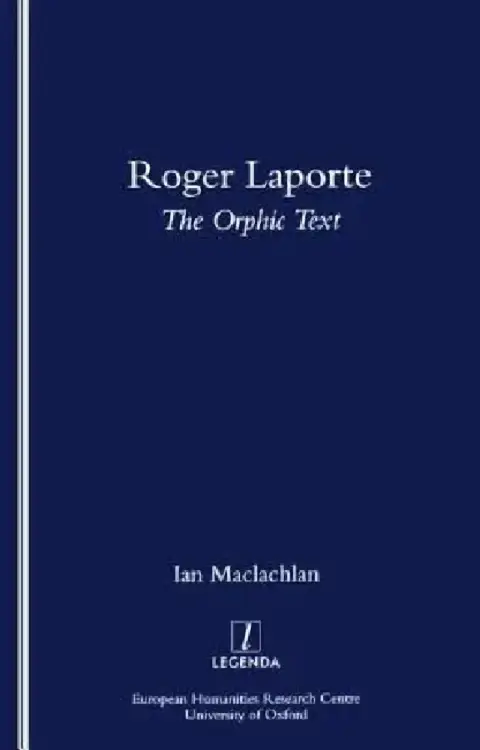 Cover of Roger Laporte