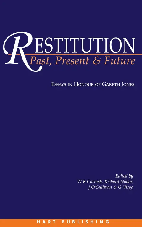 Cover of Restitution