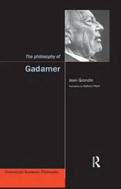 Cover of The Philosophy of Gadamer