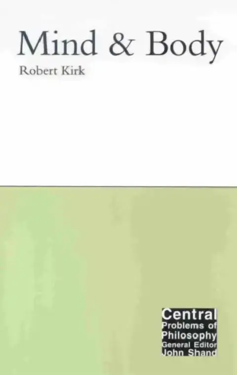 Cover of Mind and Body
