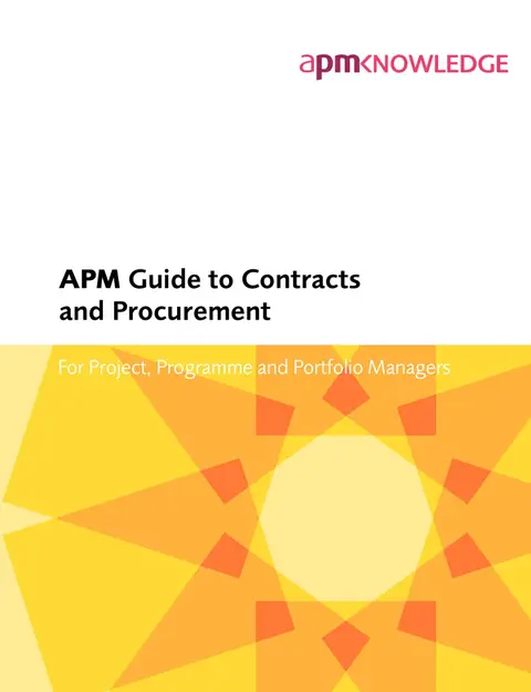 Cover of APM Guide to Contracts and Procurement