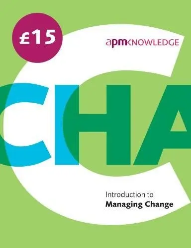 Cover of Introduction to Managing Change