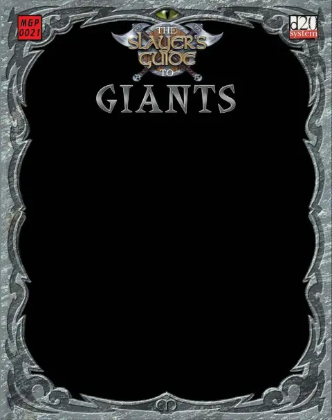 Cover of The Slayer's Guide to Giants