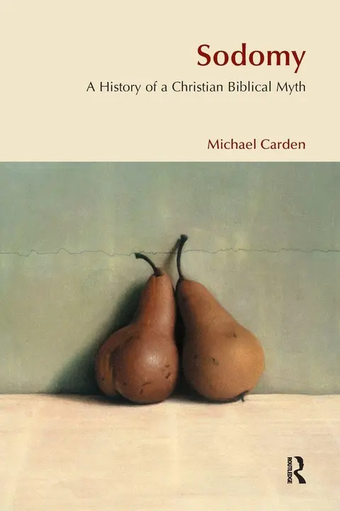 Cover of Sodomy