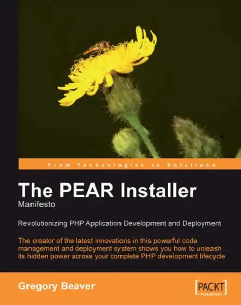 Cover of The PEAR Installer Manifesto