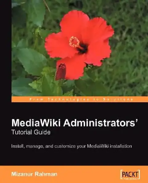 Cover of MediaWiki Administrators' Tutorial Guide