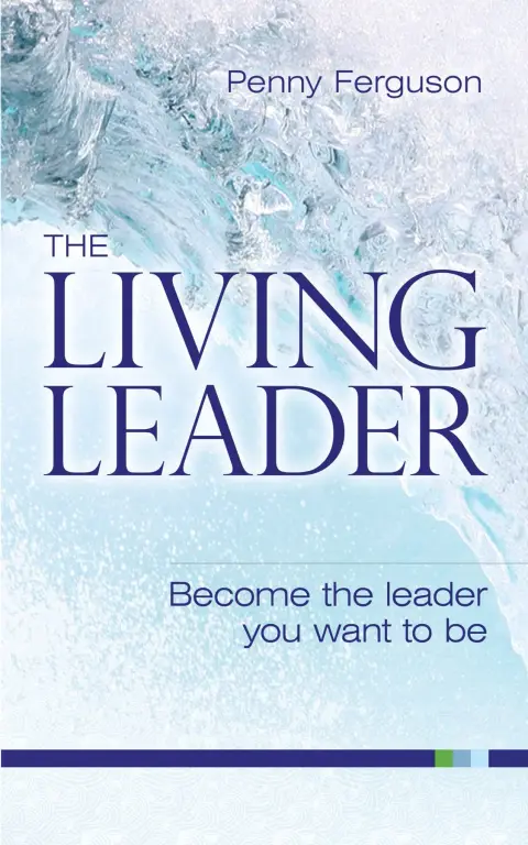 Cover of The living leader