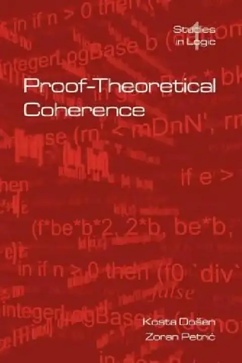 Cover of Proof-Theoretical Coherence