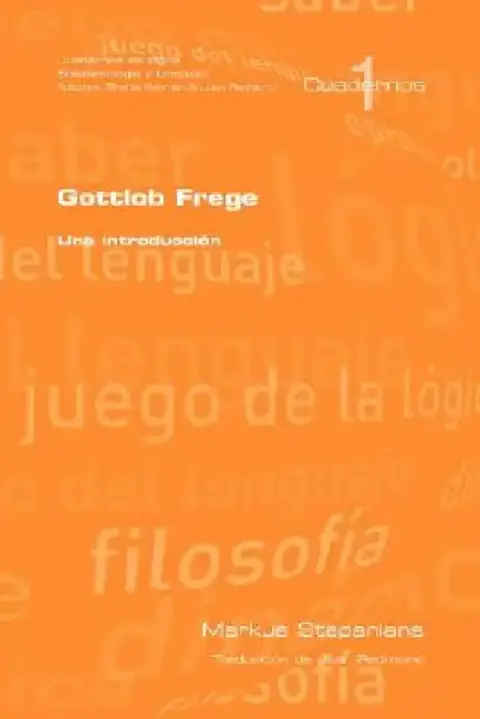 Cover of Gottlob Frege