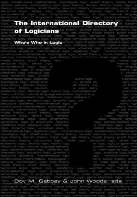 Cover of The International Directory of Logicians