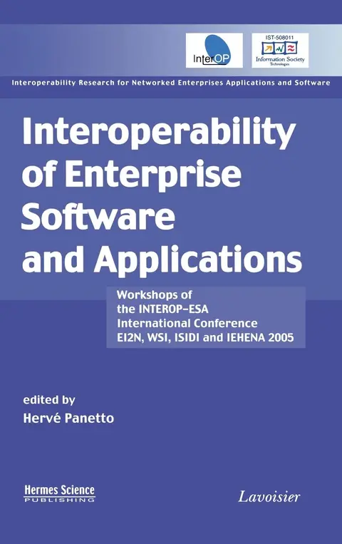 Cover of Interoperability of Enterprise Software and Applications