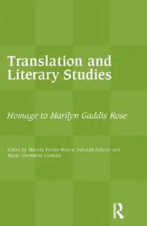 Cover of Translation and Literary Studies