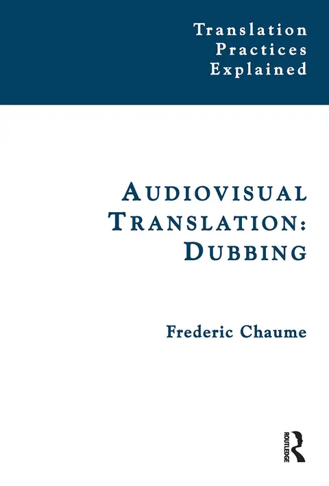Cover of Audiovisual Translation