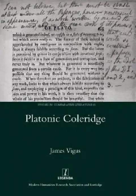 Cover of Platonic Coleridge