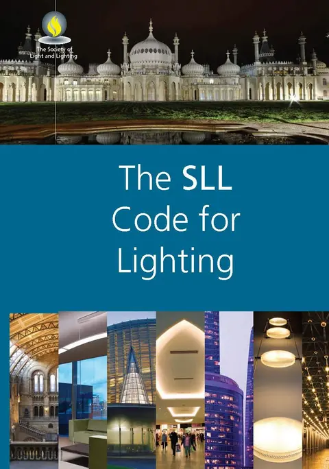 Cover of SLL Code for Lighting (Society of Light and Lighting) 2012