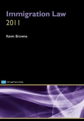 Cover of Immigration Law 2011