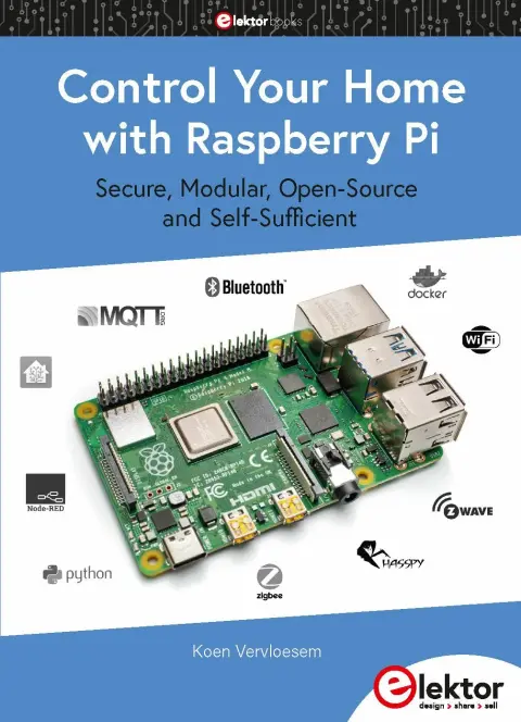 Cover of Control Your Home with Raspberry Pi