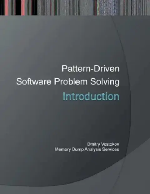 Cover of Introduction to Pattern-Driven Software Problem Solving