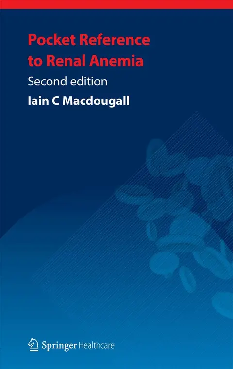 Cover of Pocket Reference to Renal Anemia