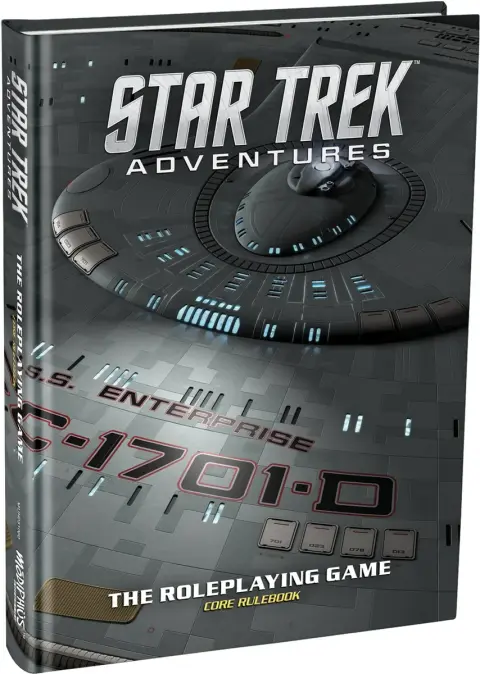 Cover of Star Trek Adventures Core Rulebook Collector's Ed. Ltd. Ed. Sci Fi RPG