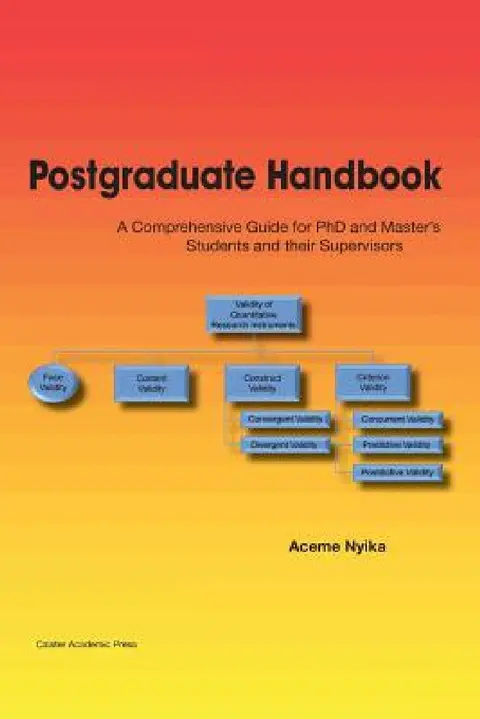 Cover of Postgraduate Handbook