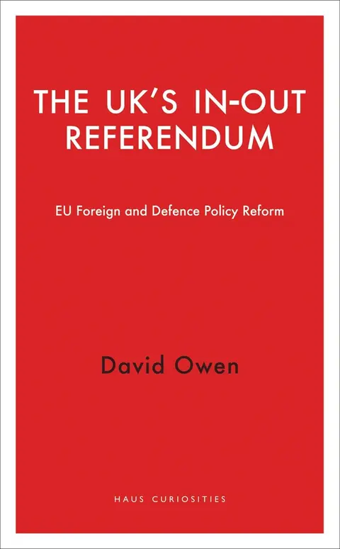 Cover of The UK's In-Out Referendum