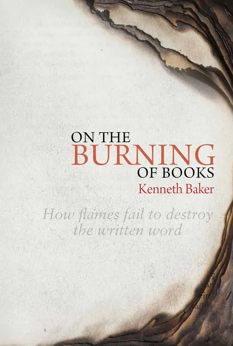 Cover of On the Burning of Books