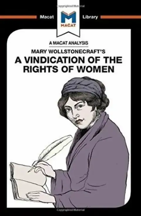 Cover of An Analysis of Mary Wollstonecraft's a Vindication of the Rights of Woman