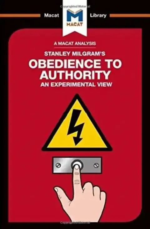 Cover of An Analysis of Stanley Milgram's Obedience to Authority